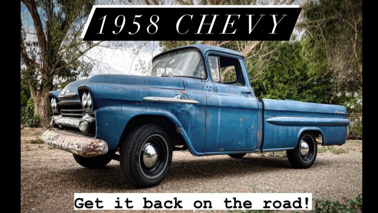 1958 Chevy Apache/ Back on the road/ Car Show ready!