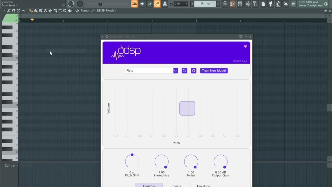 AI Vst DDSP