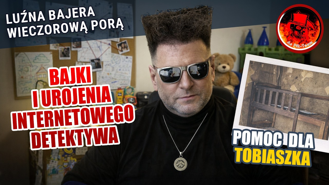 Bajki i urojenia internetowego detektywa Marcina &spades;️ Pomoc dla Tobiasza #aspik #7sekund