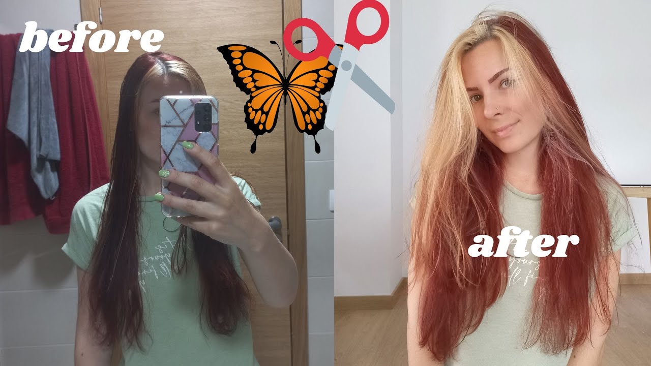 Trying Brad Mondo's Butterfly Cut to revive my hair with volume and layers // (my new fave haircut)