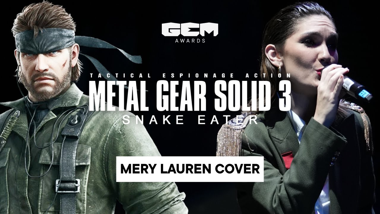 Mery Lauren hace &Eacute;PICO cover de Snake Eater en GEM Awards 2025 | Tributo Metal Gear Solid 3 🔥🎮