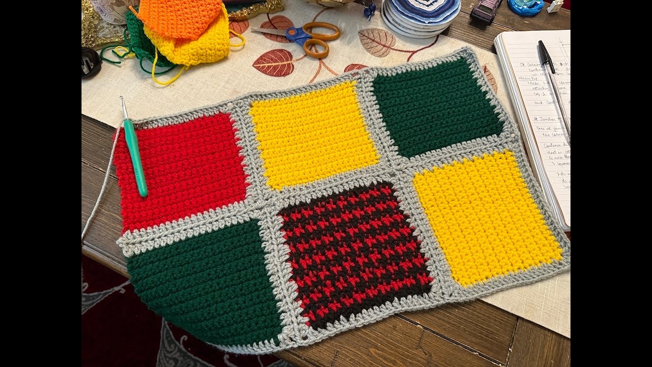 How to join Granny squares -step by step tutorial #howto #tutorialcrochet