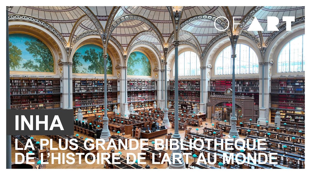 INHA : La plus grande biblioth&egrave;que de l'histoire de l'art au Monde - OF ART