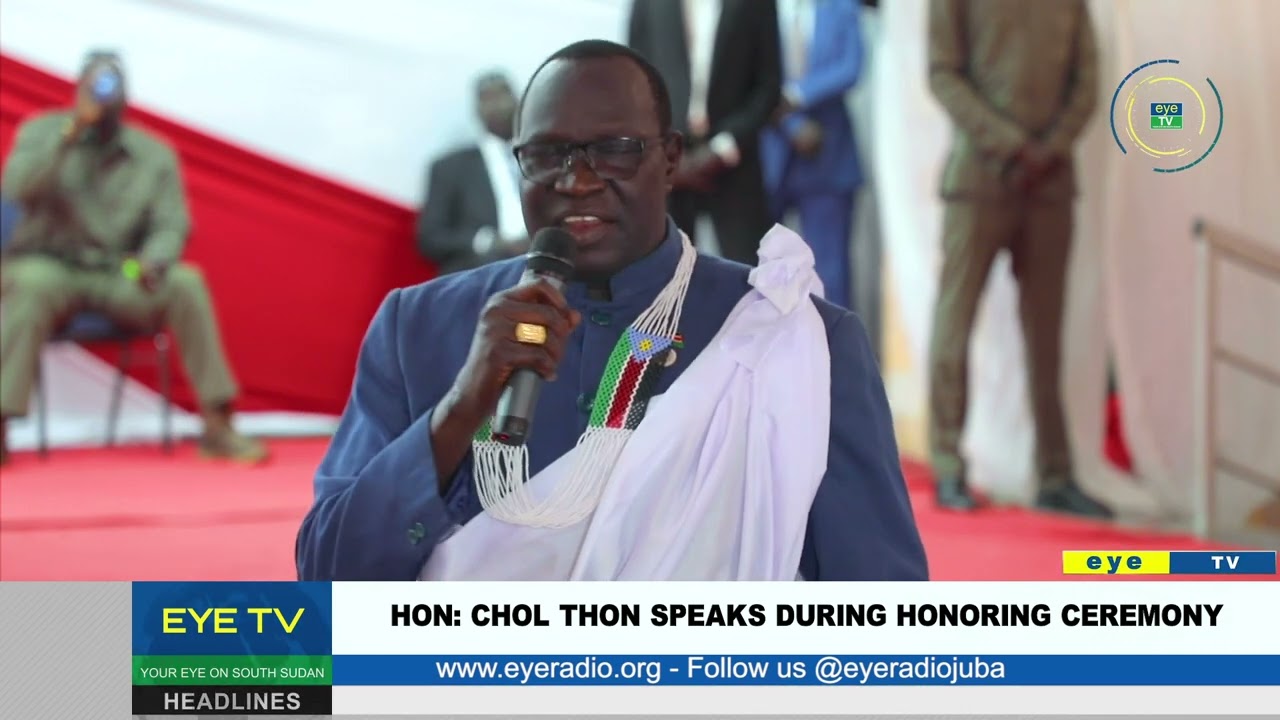 HON: CHOL THON SPEAKS DURING HONORING CEREMONY