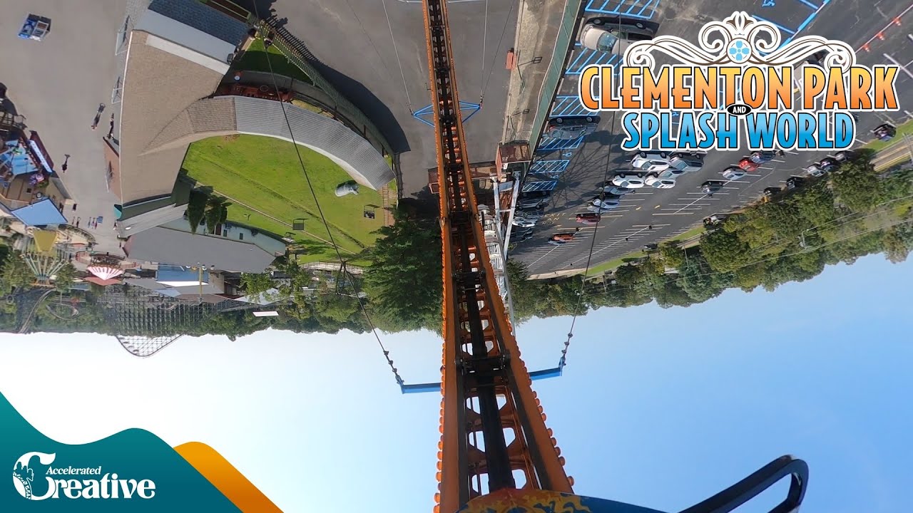 Ring of Fire 2021 on-ride 5K POV @60fps - Clementon Park NJ