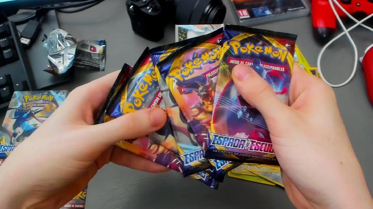 APERTURA DE CARTAS de POKÉMON ESPADA y ESCUDO (NUEVA COLECCIÓN) | Folagor03