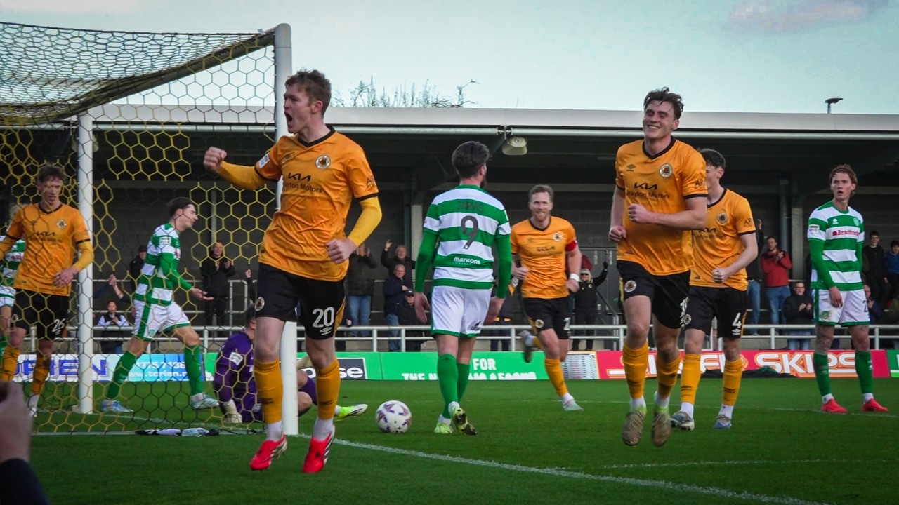 Come from behind win: Boston United 2 -1 Yeovil Town (14/03/2026)