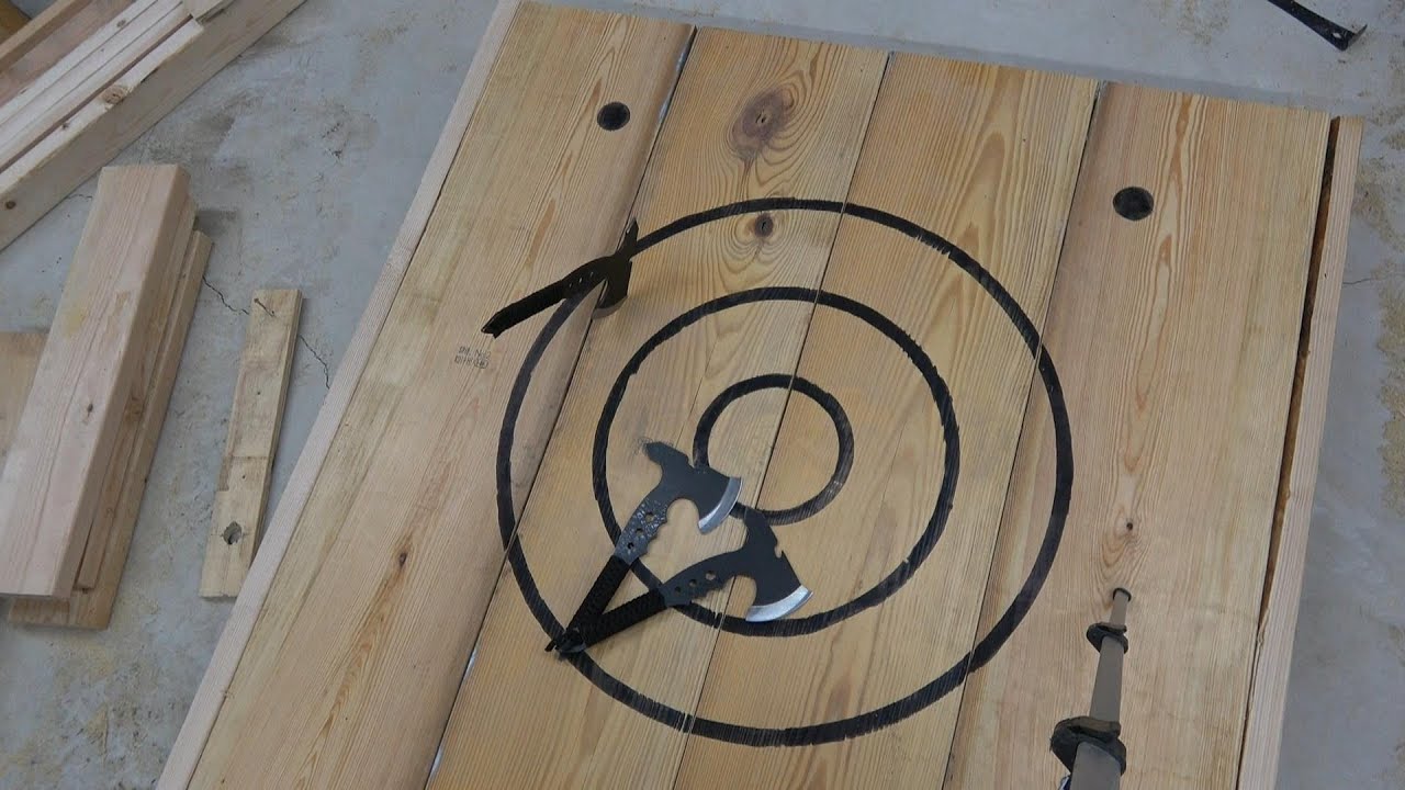 Axe Throwing Target Build