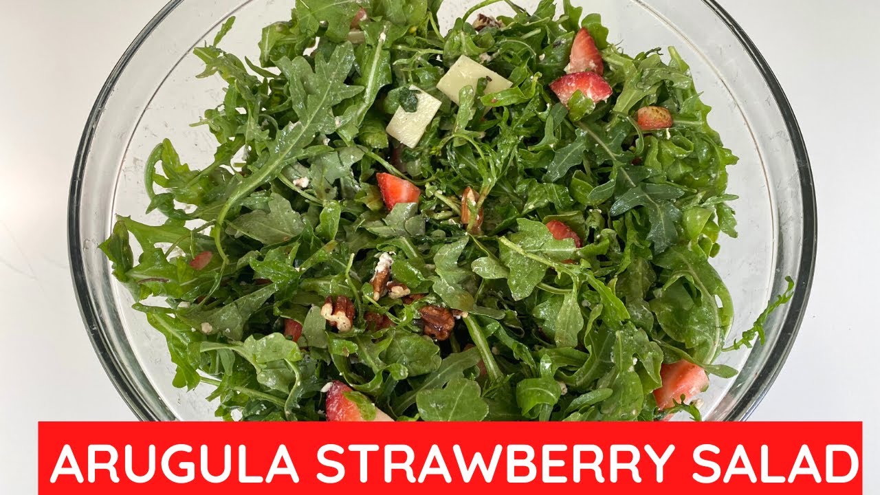 Arugula Strawberry Salad