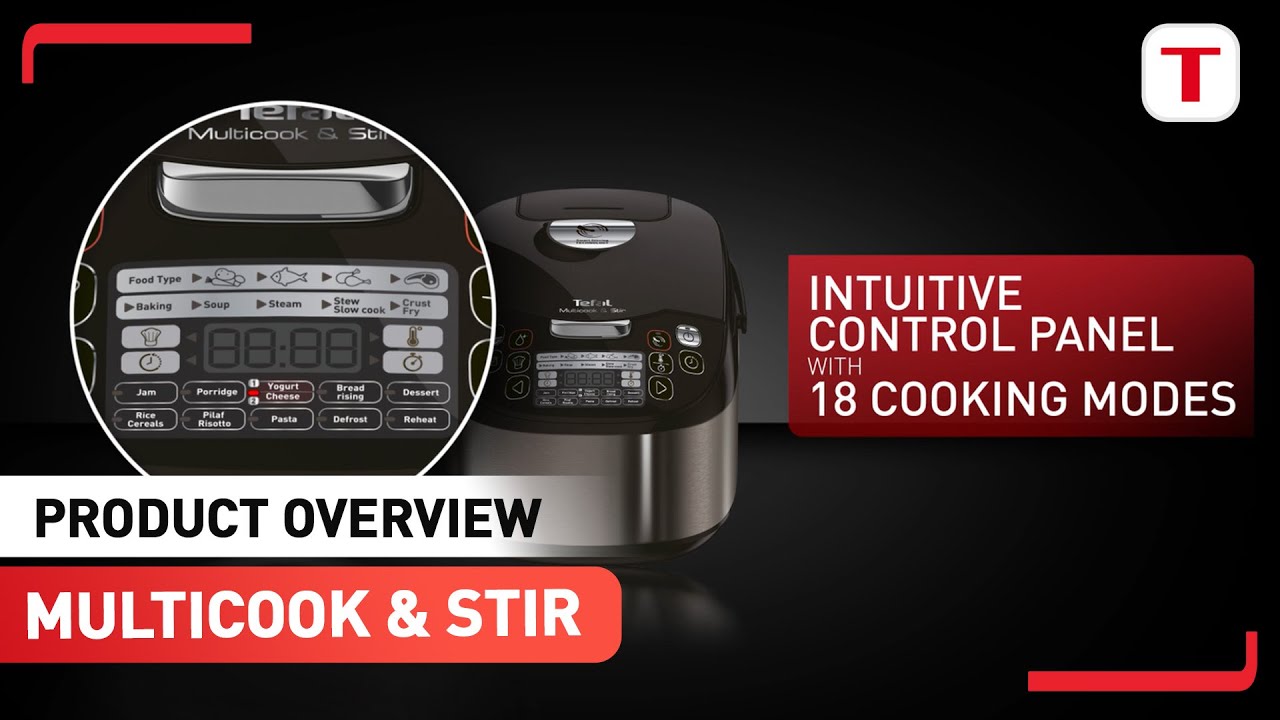 Versatility | Tefal Multicook & Stir Rice and Multicooker