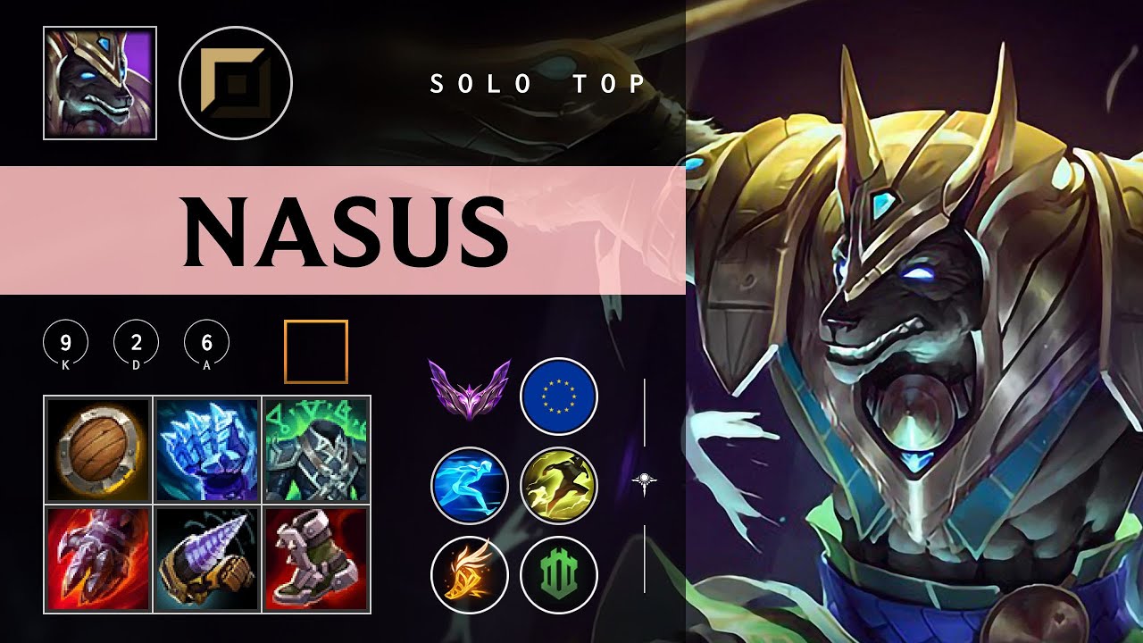 Nasus Top vs Ryze - EUW Master Patch 26.02
