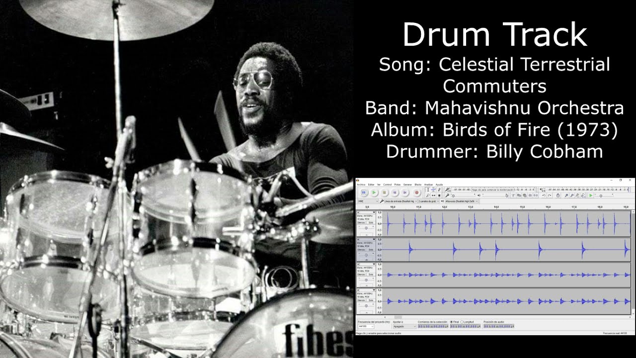 Celestial Terrestrial Commuters (Mahavishnu Orchestra) • Drum Track