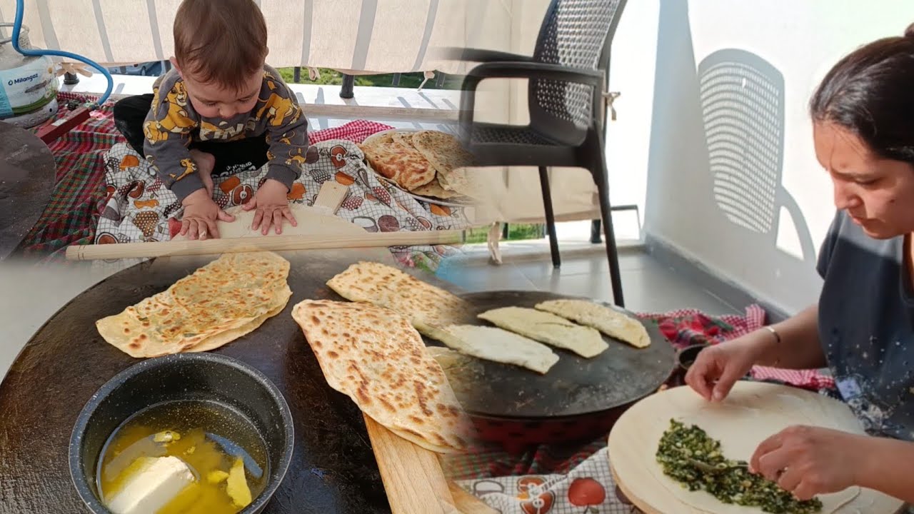 Sac Böreği yaptık😍, Annemgile gittim, Günlük VLOG🙃