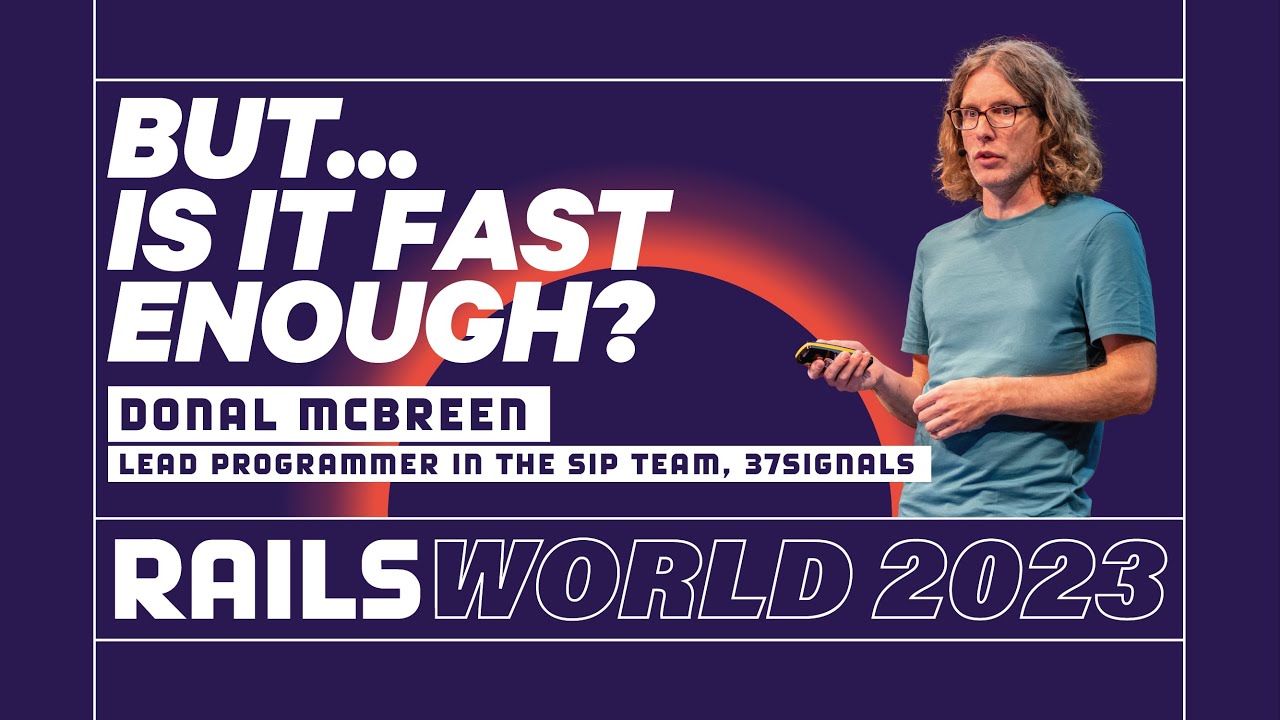 Донал МакБрин — Solid Cache: кэш Rails на основе диска — Rails World 2023