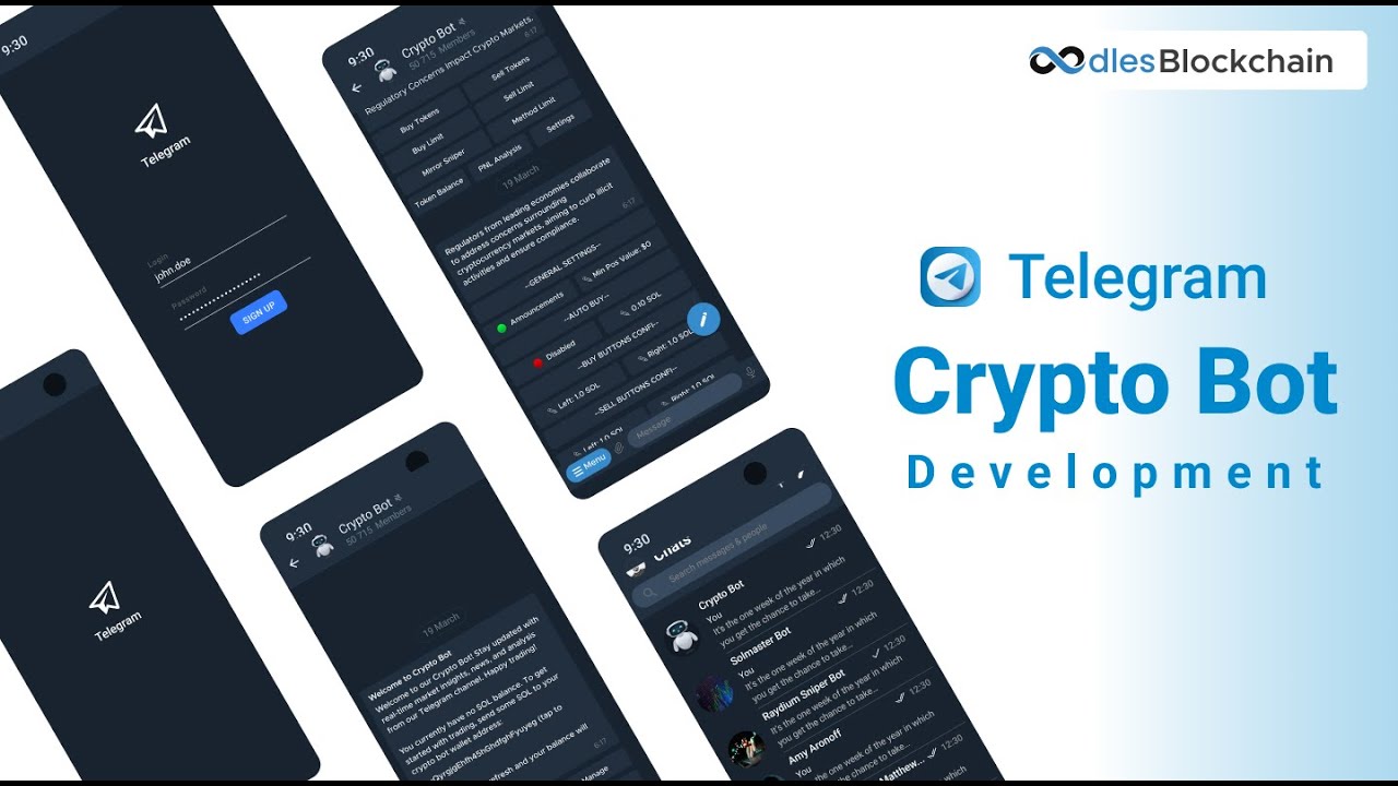 Telegram Crypto/Trading Bot Development Services by Oodles Blockchain | Telegram Bot Development