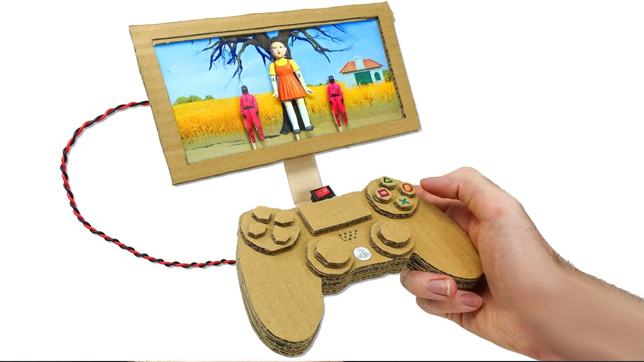Console de jeu Squid Game en Carton 😍🎮