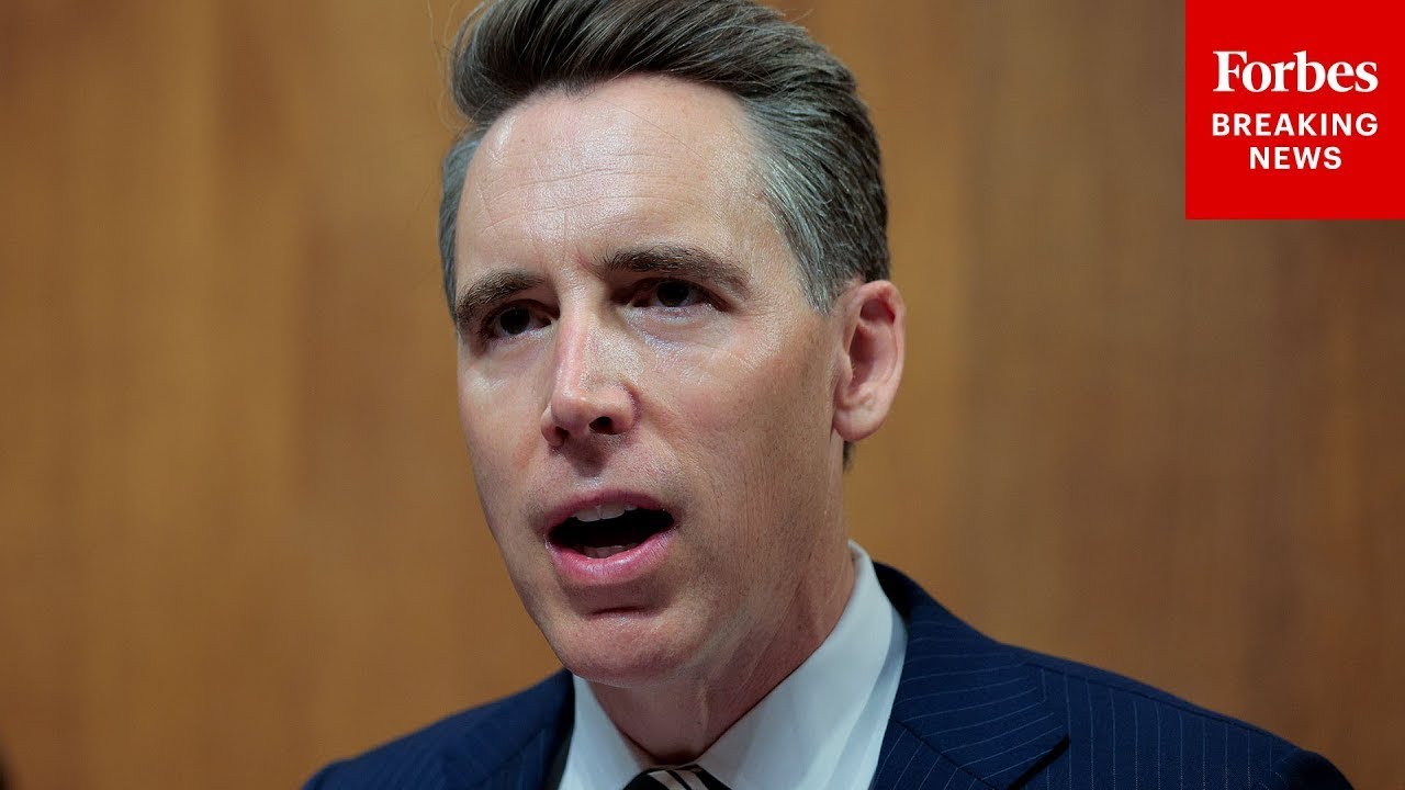 Josh Hawley Leads Senate Judiciary Confirmation Hearing For Judicial Nominees