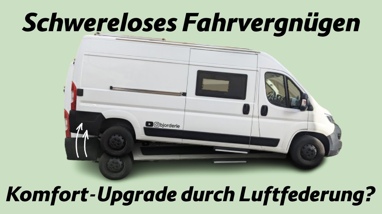 Komplette Montage der SMV Metall Luftfederung Z8 - Vanausbau