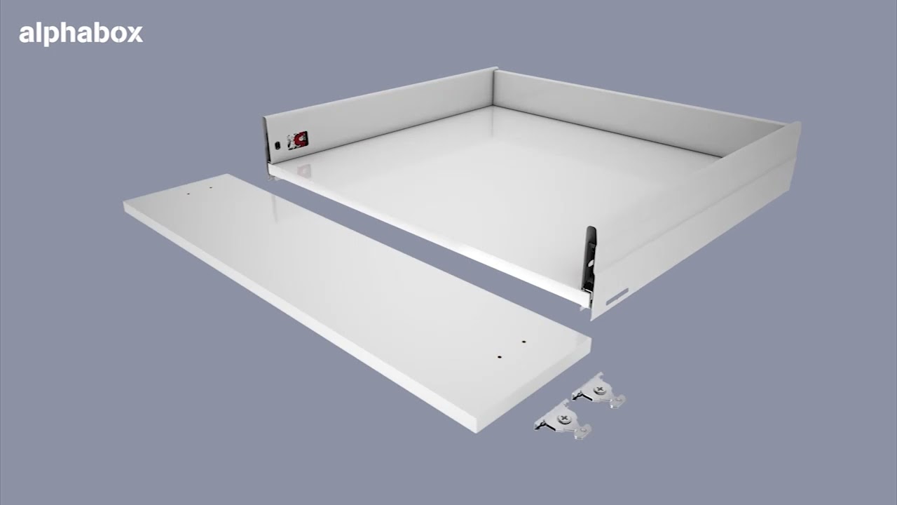 Alphabox zelfbouwlade montage - Yachtsupplier