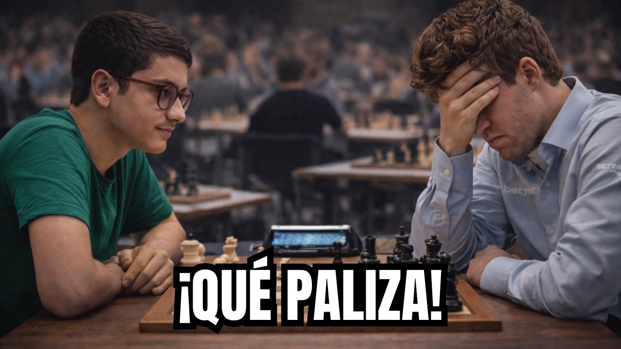 ¡Magnus Carlsen es APLASTADO por GM de 15 años!