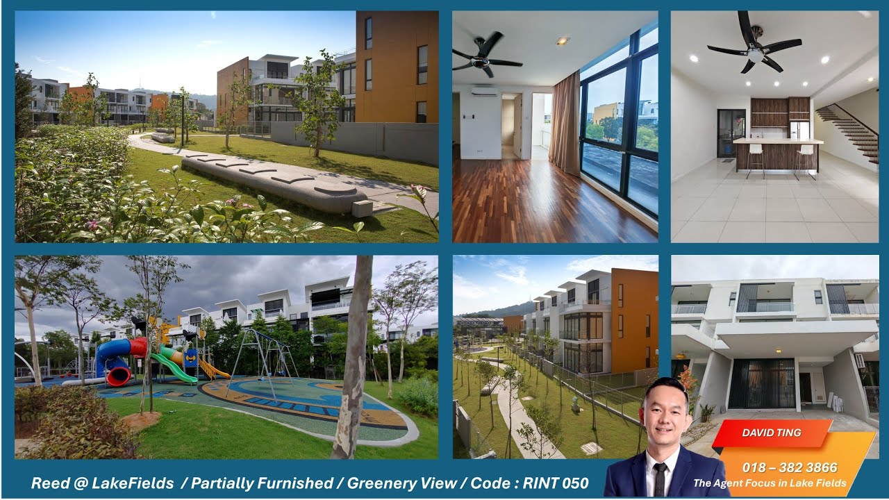 Reed 3 Limited Greenery View Quite & Good Value Buy #Reed #Lakefields #malaysiaproperty 