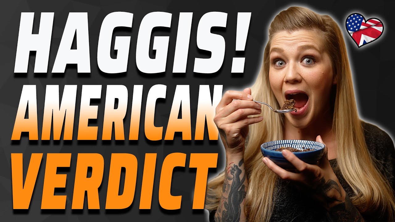 AMERICAN TRIES HAGGIS FOR THE FIRST TIME | AMANDA RAE