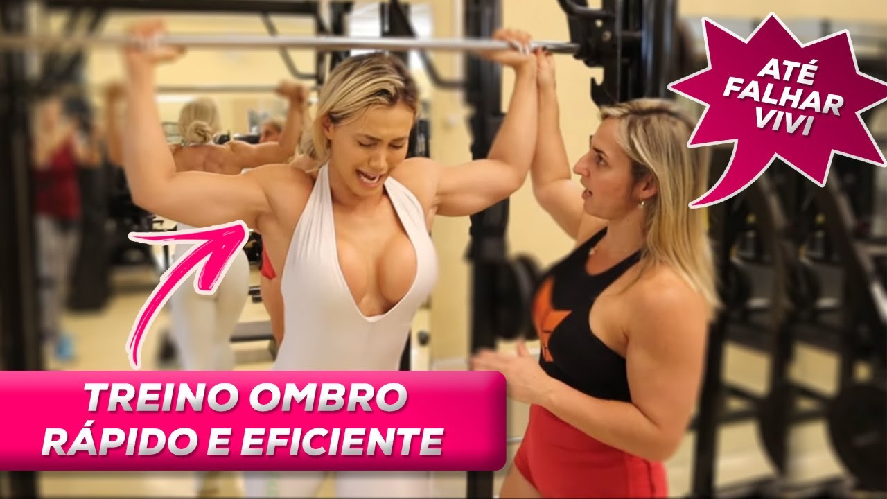 TREINO RÁPIDO E EFICIENTE PARA OMBROS