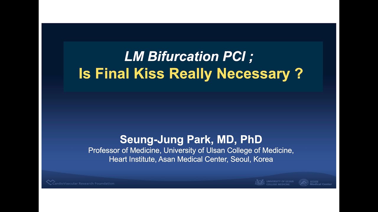 Is final kiss really necessary? NO - Dr. Seung Jung Park