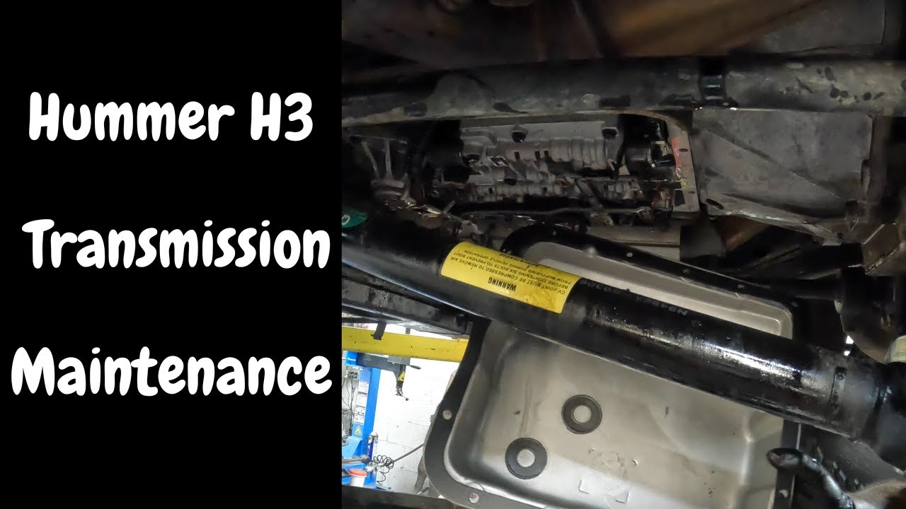 H3 Hummer Transmission Filter and Fluid Flush