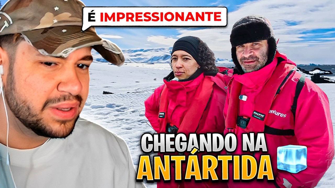 EXPEDIÇÃO ANTÁRTIDA, O CONTINENTE PERDIDO! - React Mundo Sem Fim