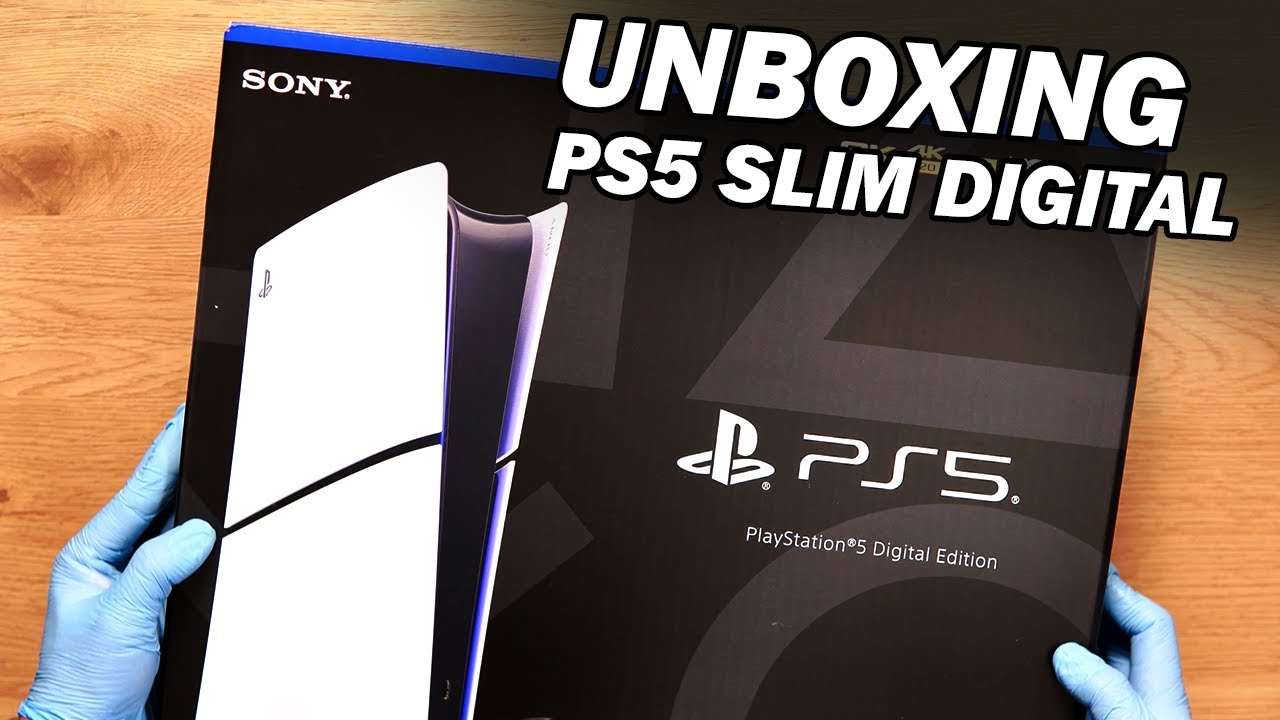 UNBOXING PS5 SLIM DIGITAL
