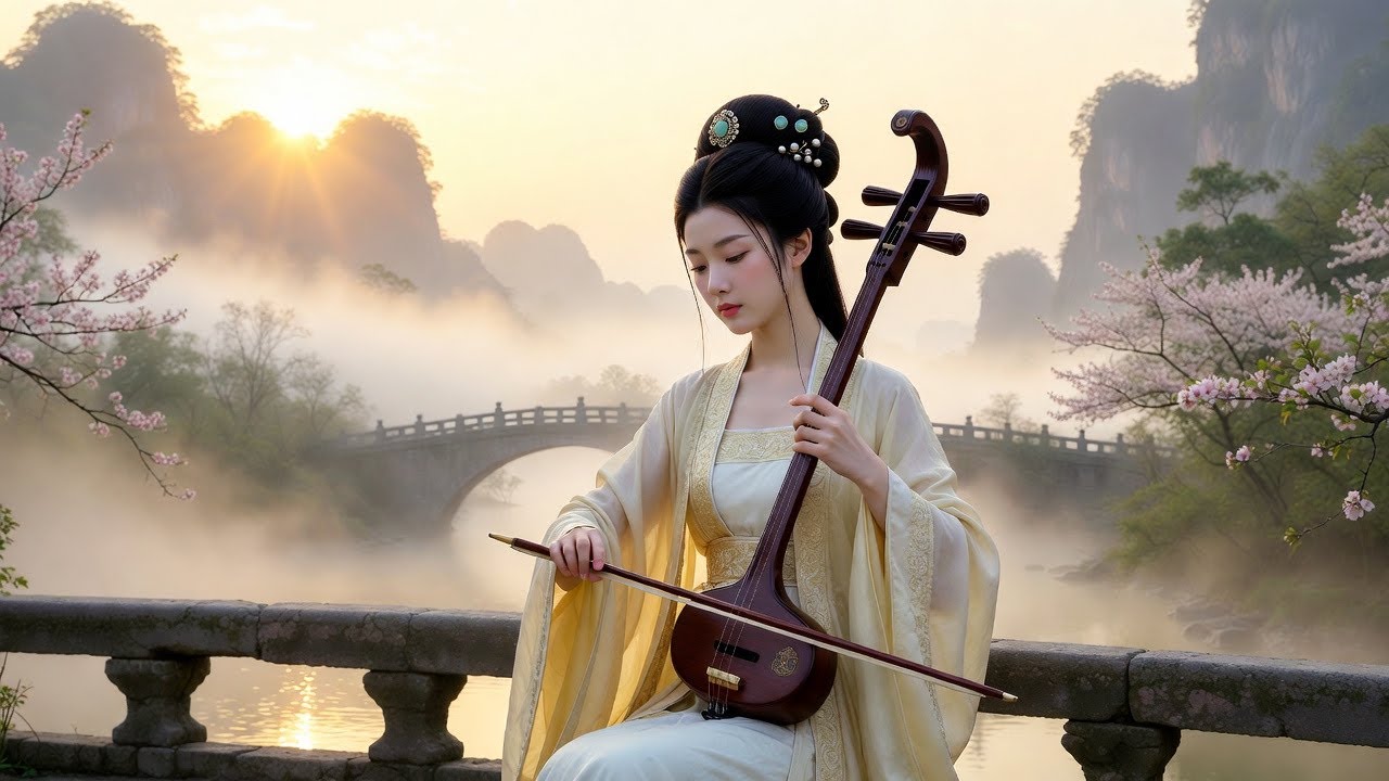 Chinese Zen music: Bamboo flute, Erhu & Guzheng | Peaceful Music