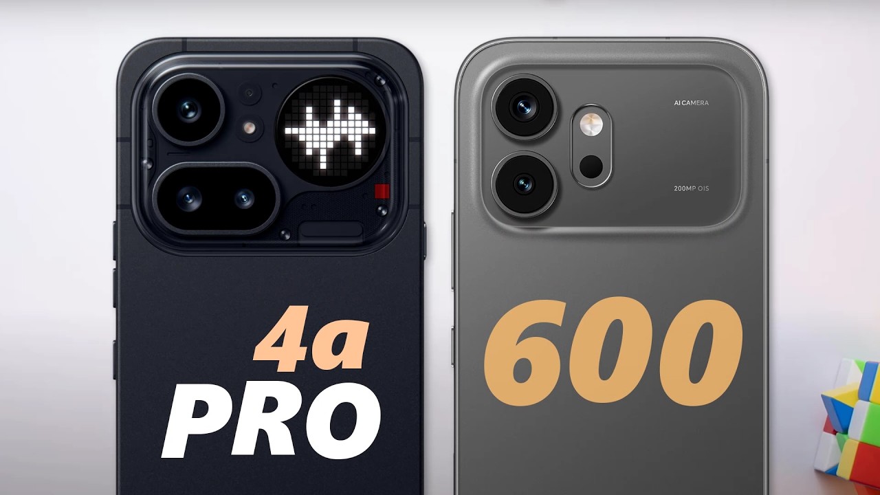 Nothing Phone (4a) Pro vs Honor 600 | Full Comparison.