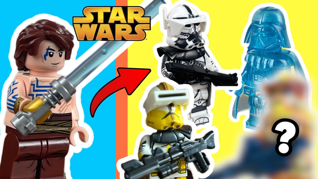 Unboxing Custom Star Wars Minifigures! 
