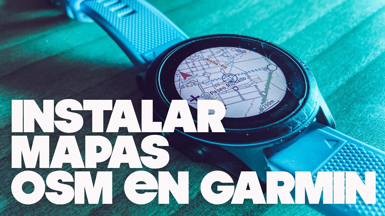 INSTALAR MAPAS OSM OPEN STREET MAPS en GARMIN y BASECAMP | BeFinisher
