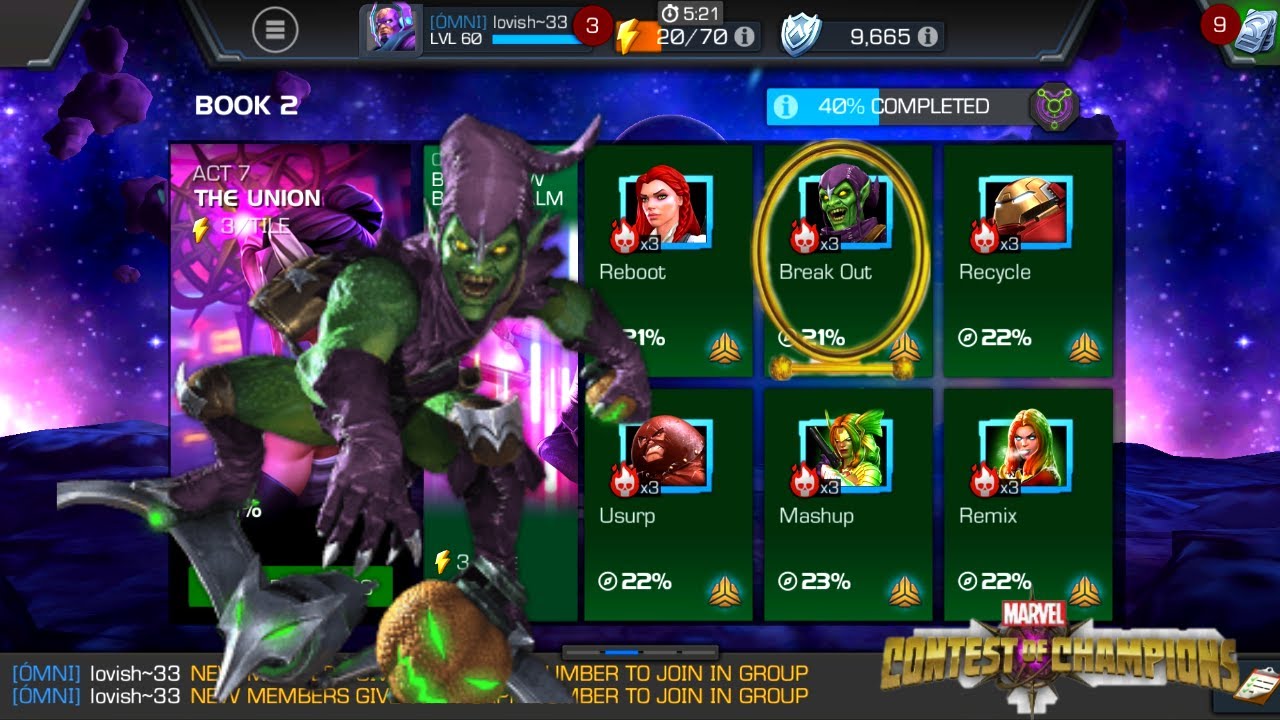 ACT 7.1.2 (BREAK OUT) EASY COMPLETION | MARVEL CONTEST OF CHAMPIONS GAMEPLAY IN HINDI |