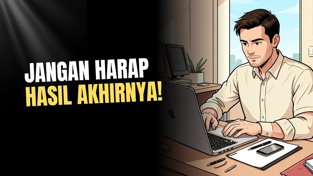 JANGAN HARAP HASIL AKHIRNYA!