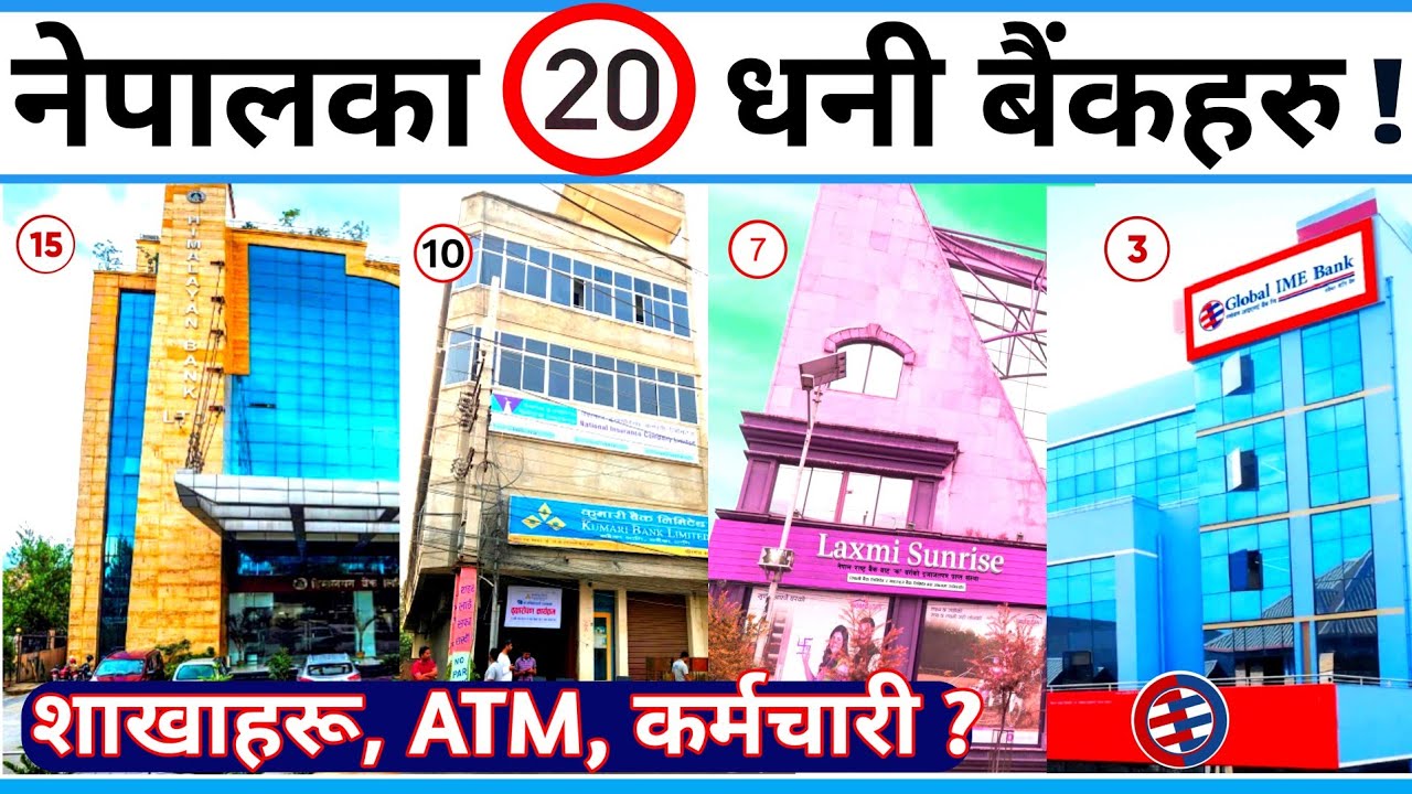 Top 20 Richest Banks in Nepal | तपाईंको बैंक कति no. मा पर्यो ? | Biggest Bank of Nepal