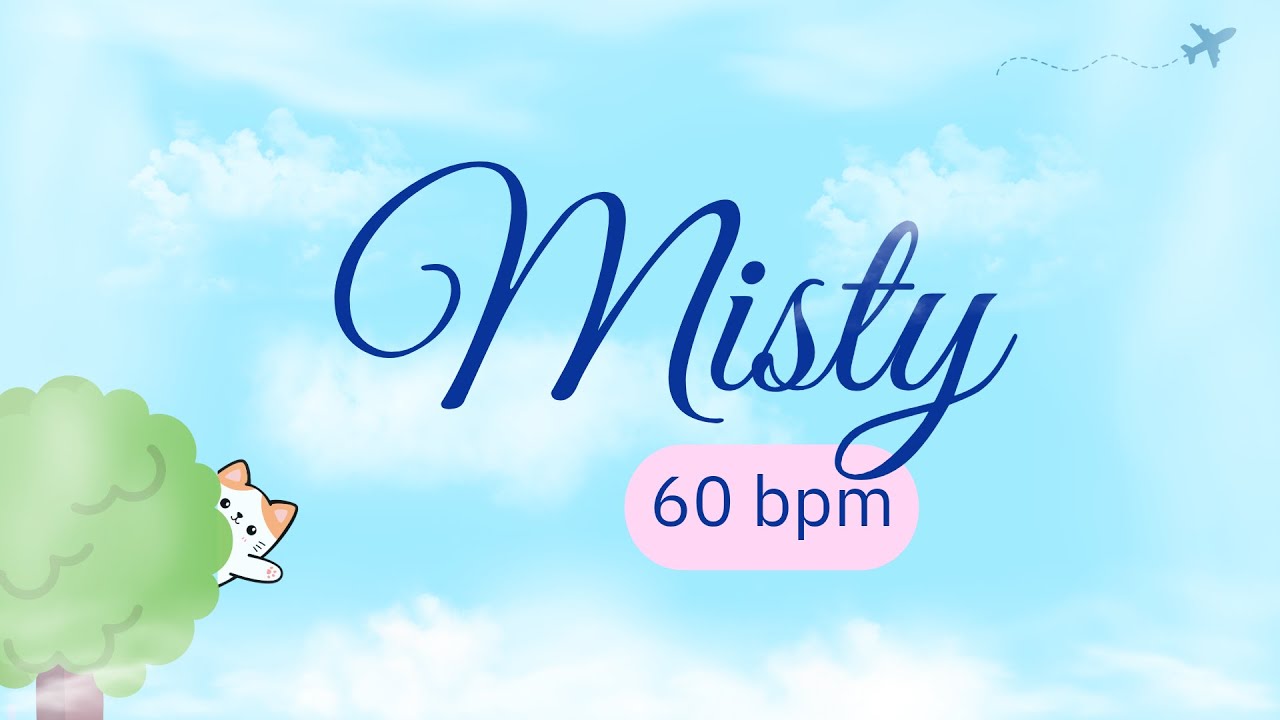 Misty | 60 bpm | Jazz Ballad | Play-Along Backing Track