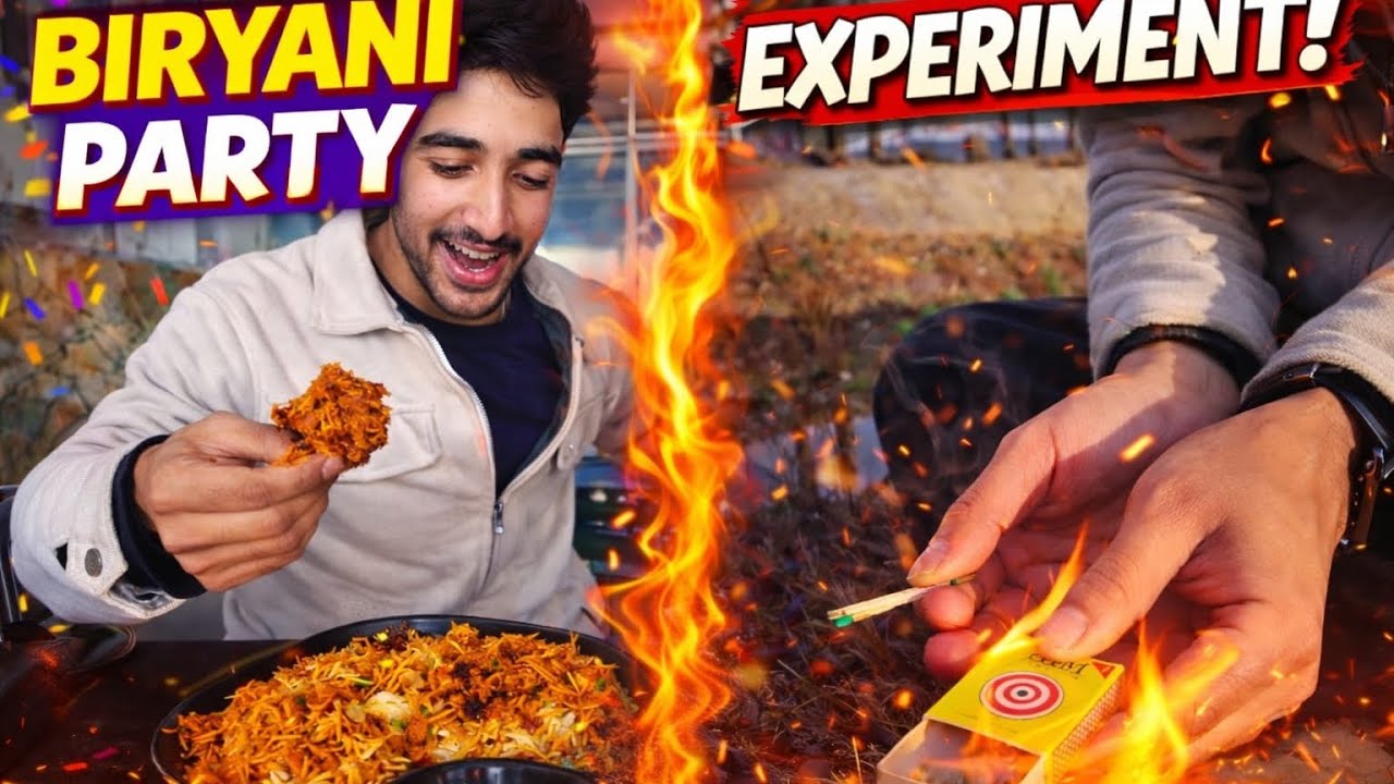 Biryani party' and experiment today ...🫰....#trending #vlog #vlogger 