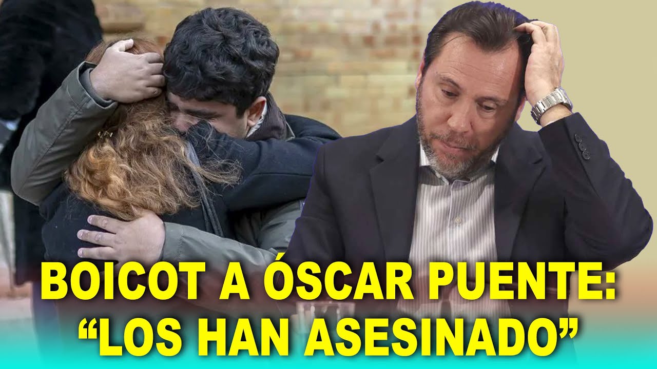 BOICOTEAN el Funeral de Estado por la presencia de &Oacute;scar Puente y Pedro S&aacute;nchez