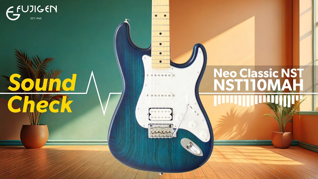【フジゲンってどんな音？】Neo Classicシリーズ NST110MAH【公式サウンドチェック】
