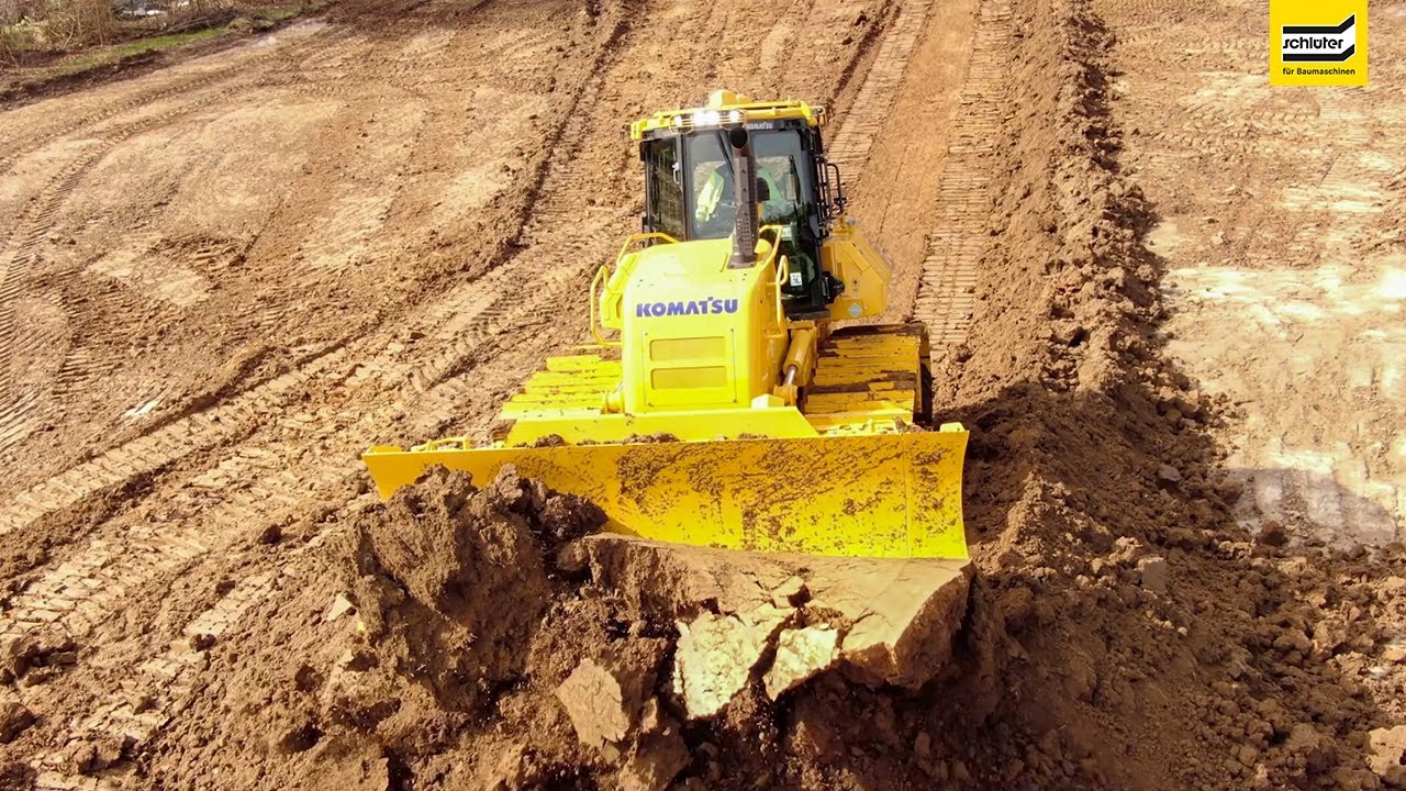 D71PXi-24 Planierraupe von Komatsu im Einsatz