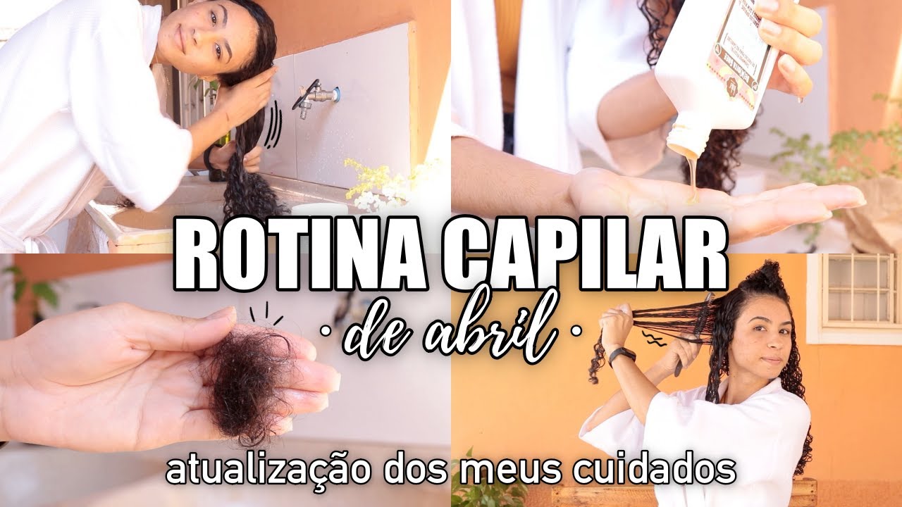 ROTINA CAPILAR DE ABRIL | Pré-poo, inversão capilar e tá precisando de um corte! | Ludmila Reis
