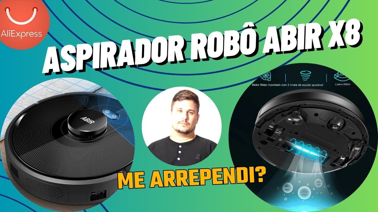 Robô aspirador Abir X8 l É isso tudo mesmo que dizem por aí?