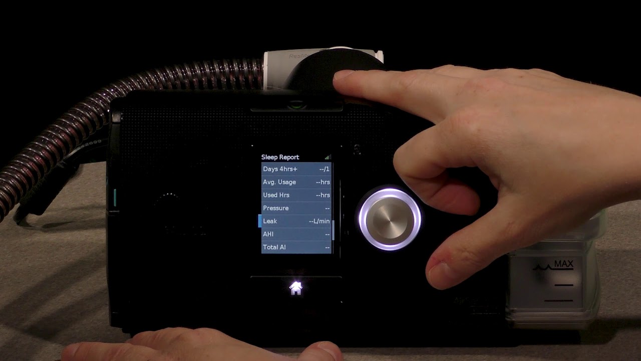 Leak ResMed Airsense 10