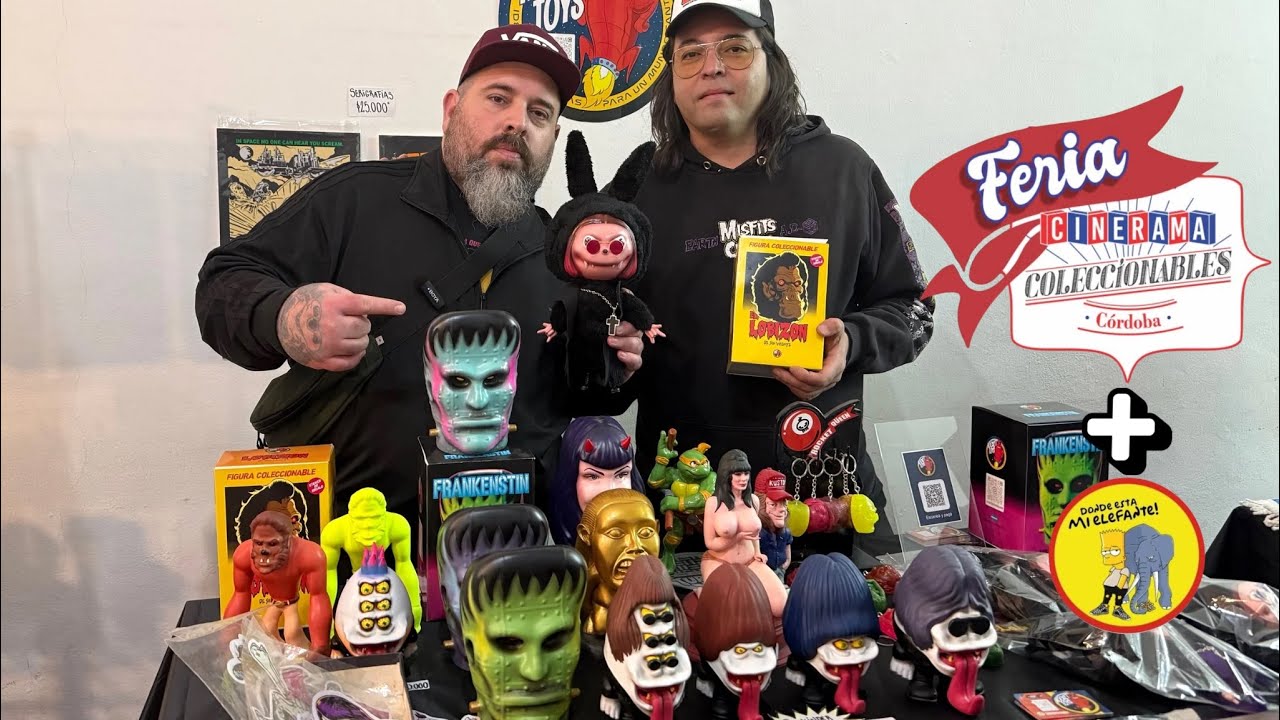 Recorrida coleccionista en Córdoba: Feria Cinerama + Local temático de Los Simpsons