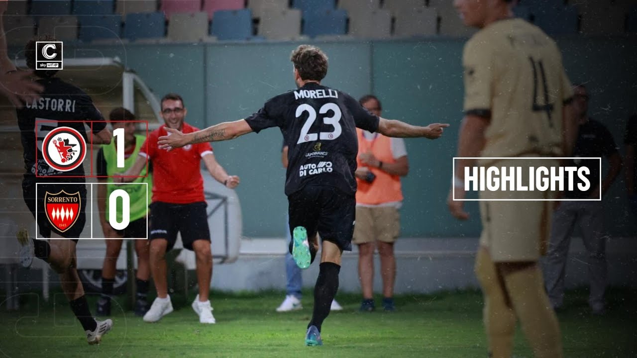 FOGGIA - SORRENTO 1 a 0: GLI HIGHLIGHTS