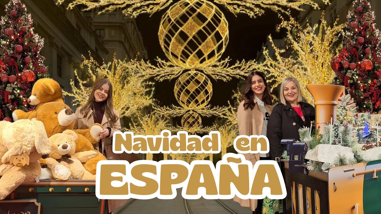VACACIONES DE NAVIDAD EN ESPAÑA 🇪🇦 | SEVILLA, TRADICIONES, LUCES NAVIDEÑAS..