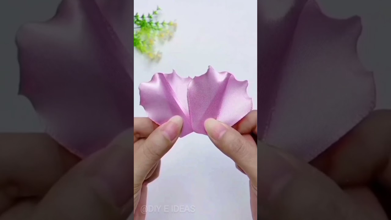 Amazing!! Flores de cintas, diy e ideas, #d #diy #flowers #crafts